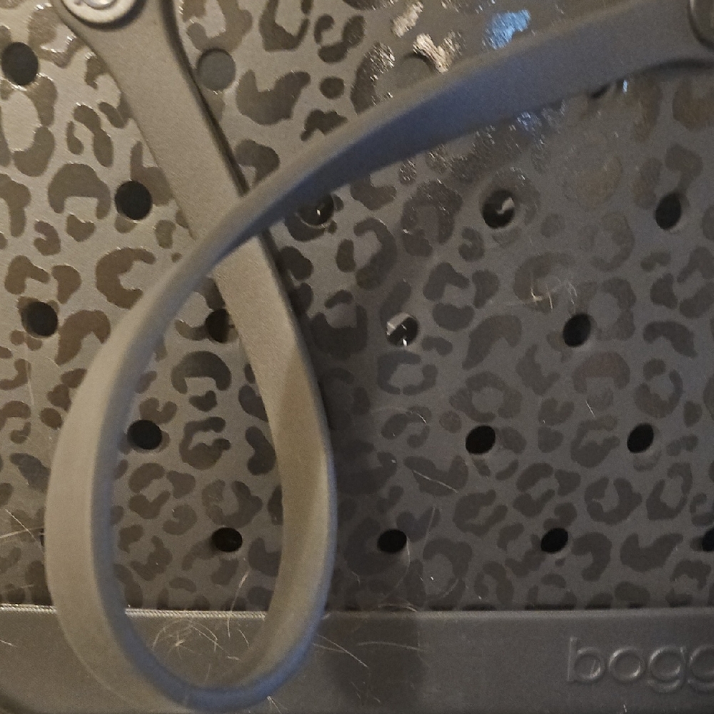 BOGG BAG Black Leopard Satchel